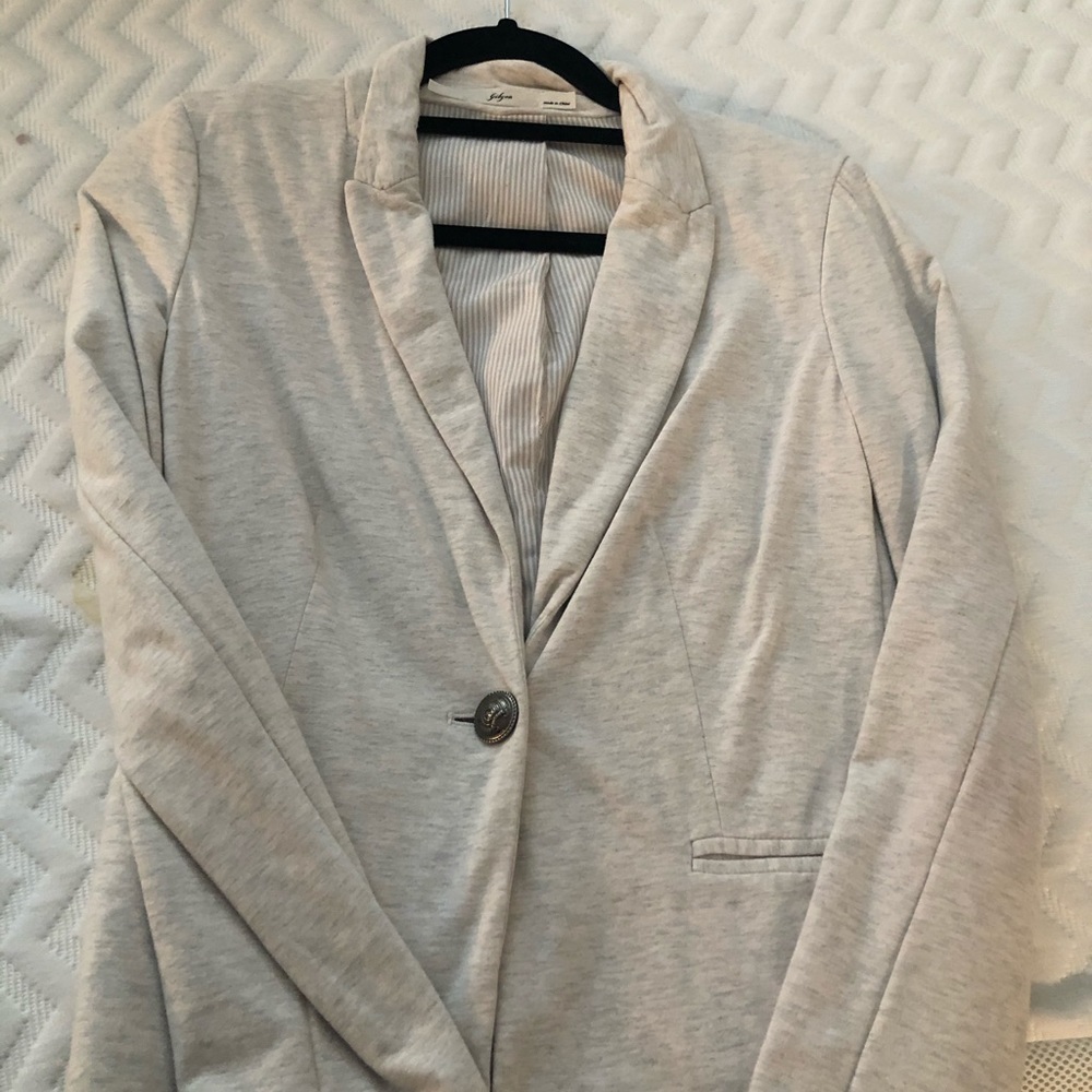 Sweater blazer